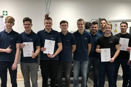 State Awards for Apprentices from plant Roth